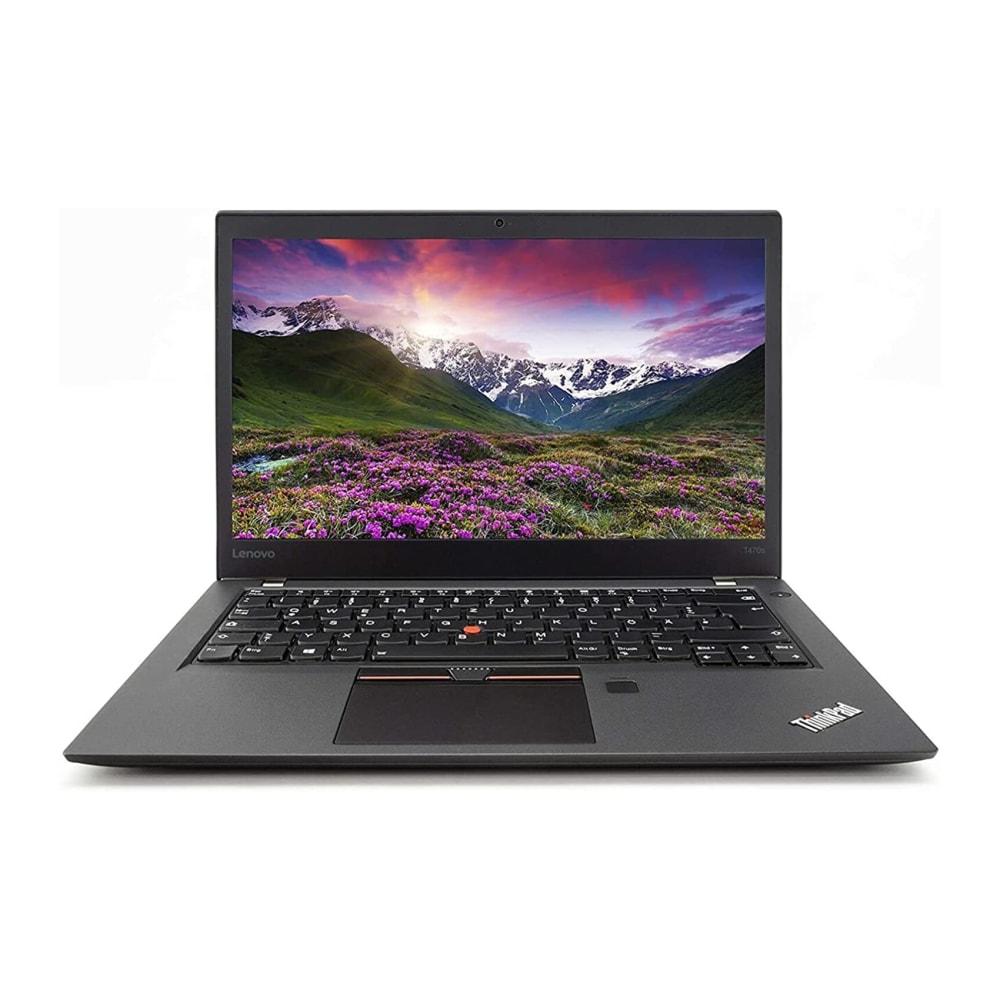 Lenovo ThinkPad T470s Refurbished Laptop, 14in Screen, Intel Core i5, 8GB Memory, 256GB Solid State Drive, Windows 10 Pro MPN:OD5-1672