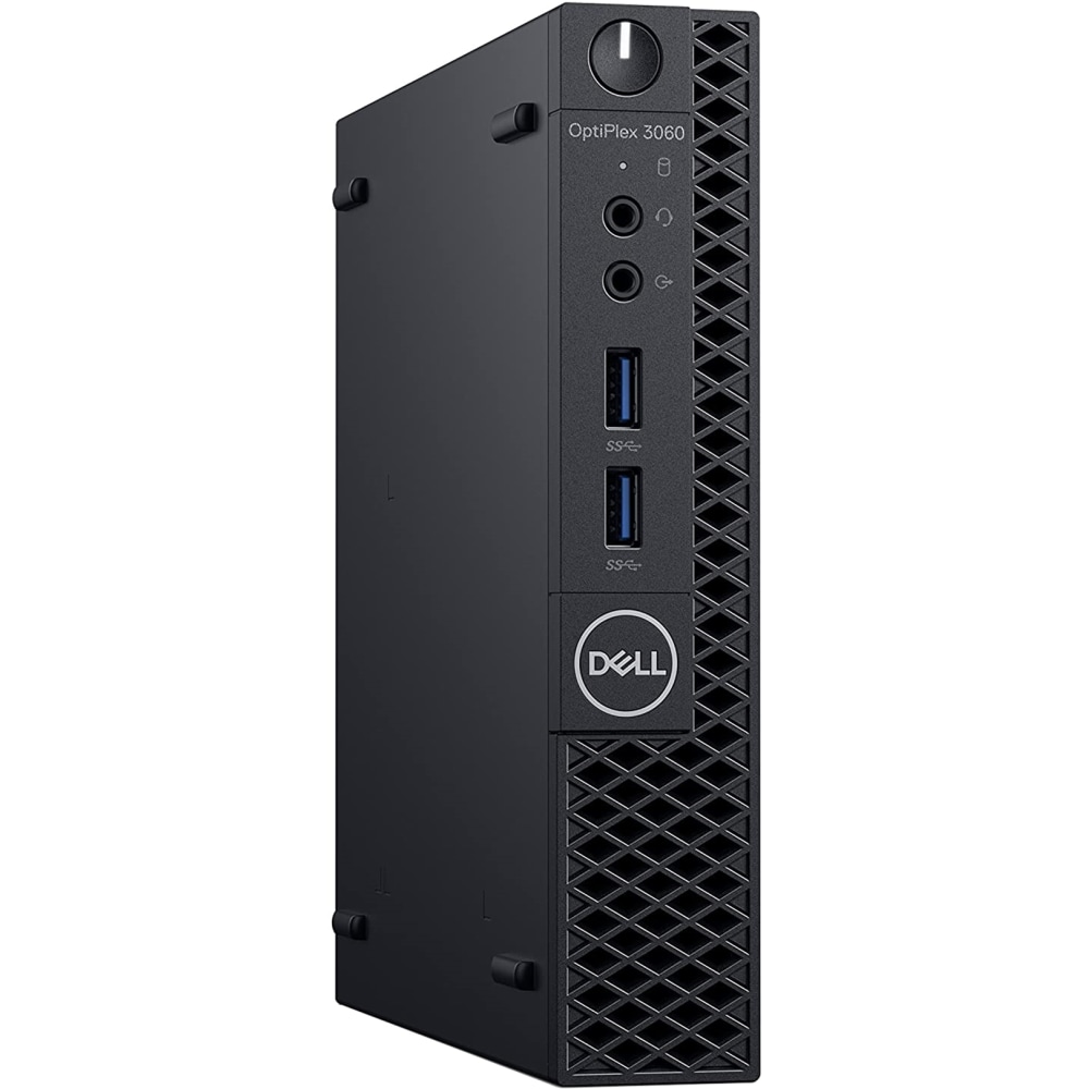 Dell Optiplex 3060-MICRO Refurbished Desktop PC, Intel Core i7, 16GB Memory, 500GB Solid State Drive, Windows 10 Pro MPN:J1-3060MA05