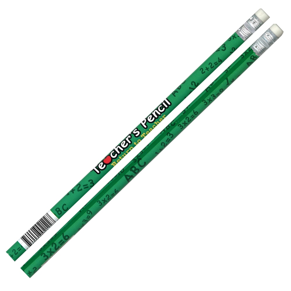 J.R. Moon Pencil Co. Pencils, HB #2/Medium, Teachers Pencil, Multicolor, Pack Of 144 Pencils MPN:JRM2122G