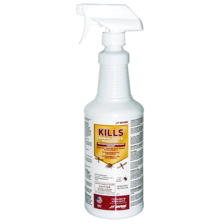 Kills Bedbugs, Ticks/Mosquitoes, 1 qt. MPN:209-W/CAP