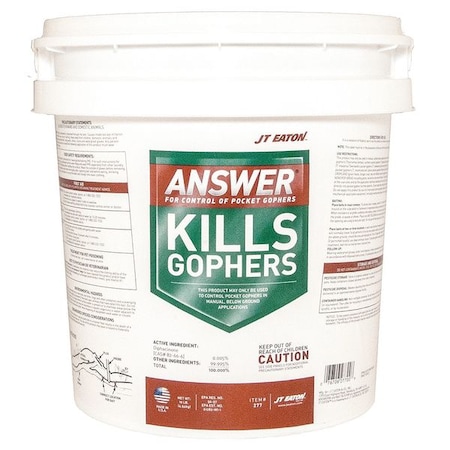 Rodenticide, Green Blocks, 10 lb. Pail MPN:277