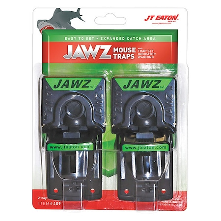 Mouse Trap, 7-1/2 In. L, 5-1/4 In. W, PK2 MPN:409