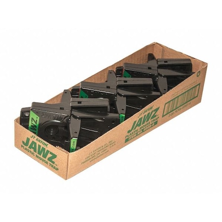 Jawz Plastic Mouse Trap, PK6 MPN:409B-6