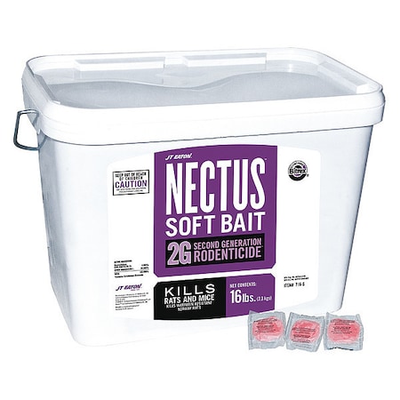 Rodenticide, Chunks, Bromadiolone, 16 lb MPN:716-S