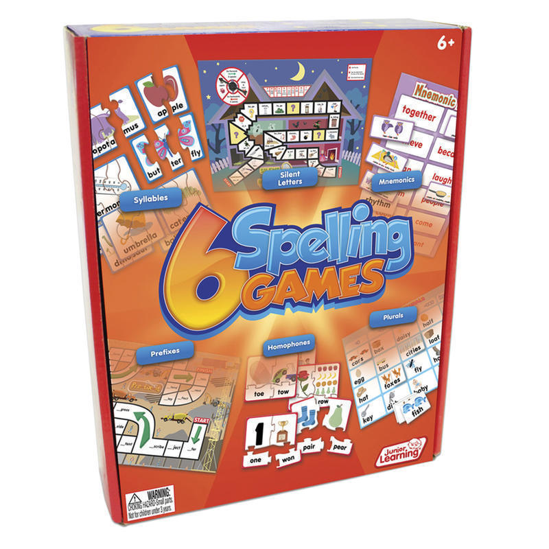 Junior Learning 6 Spelling Games MPN:JRL408