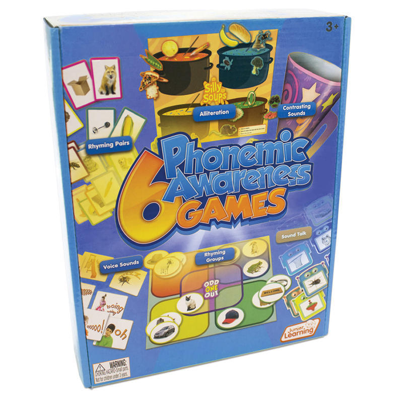 Junior Learning 6 Phonemic Awareness Games MPN:JRL409