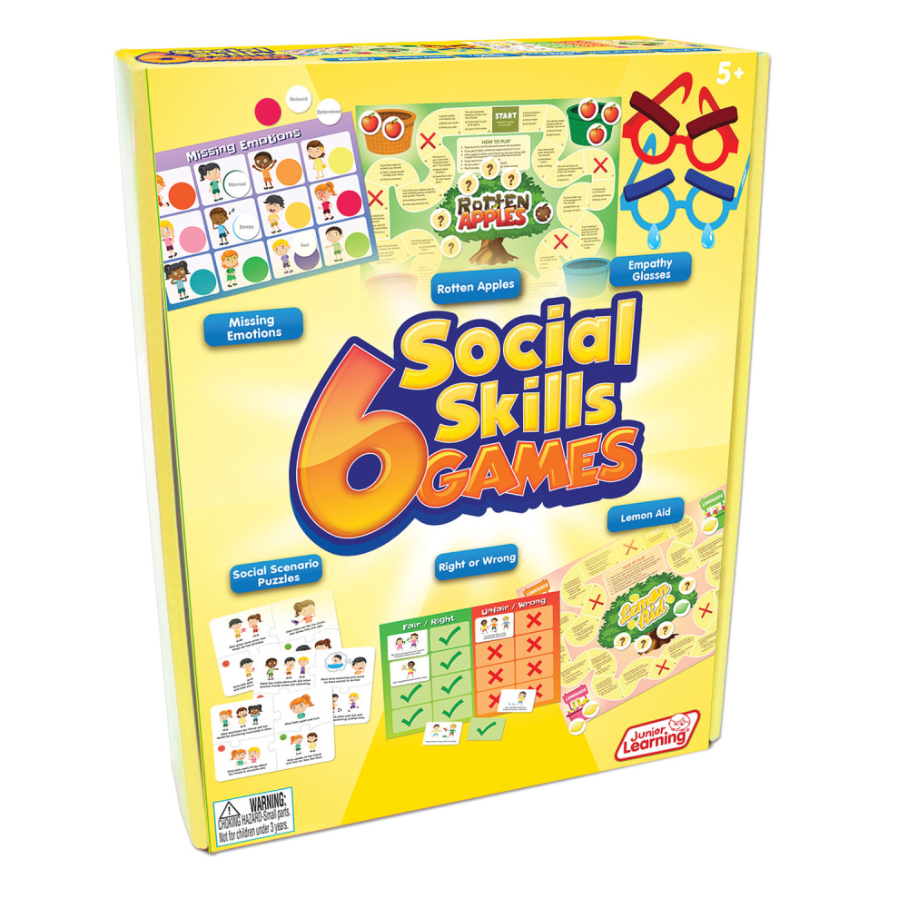 Junior Learning 6 Social Skills Games MPN:JRL413