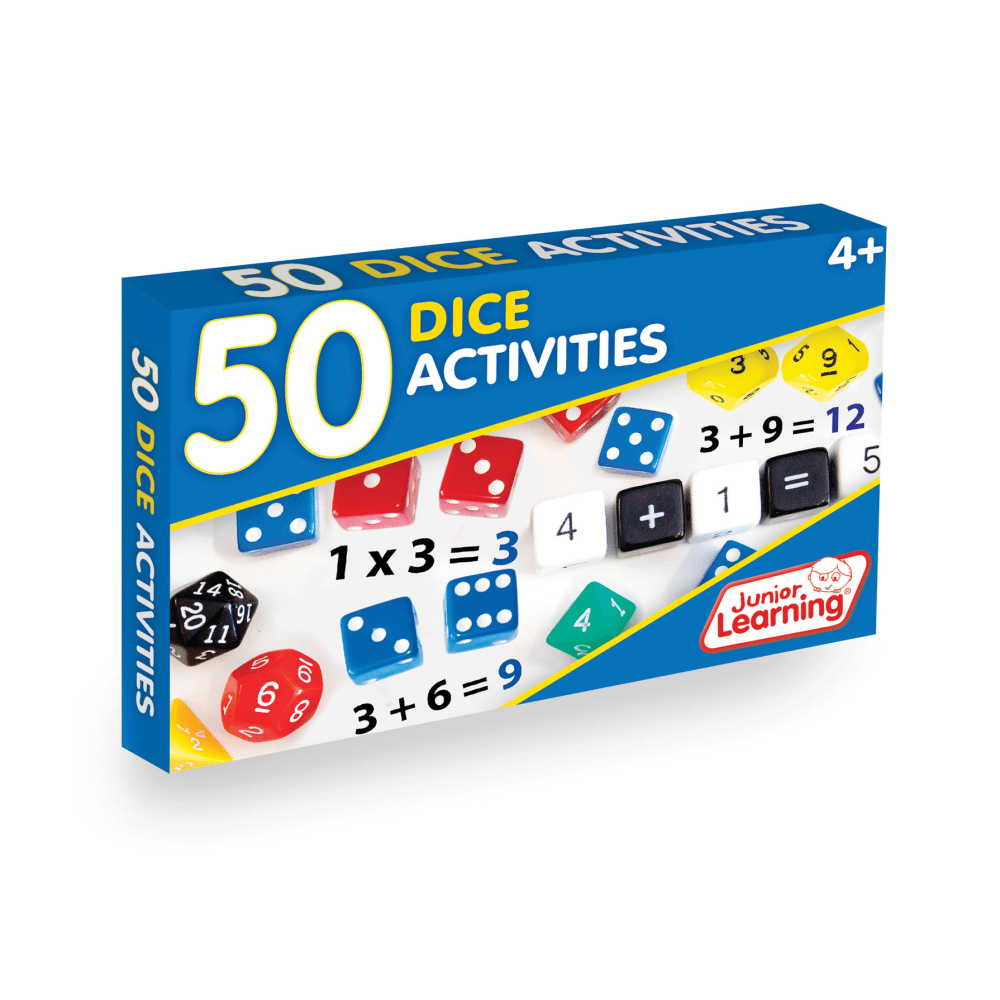 Junior Learning 50 Dice Activities MPN:JRL340