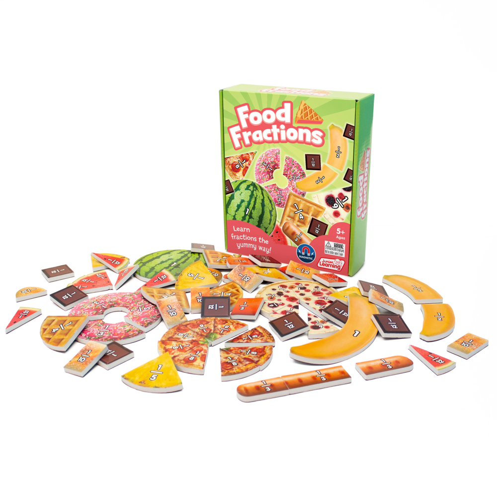 Junior Learning Food Fractions, Multicolor MPN:JRL646