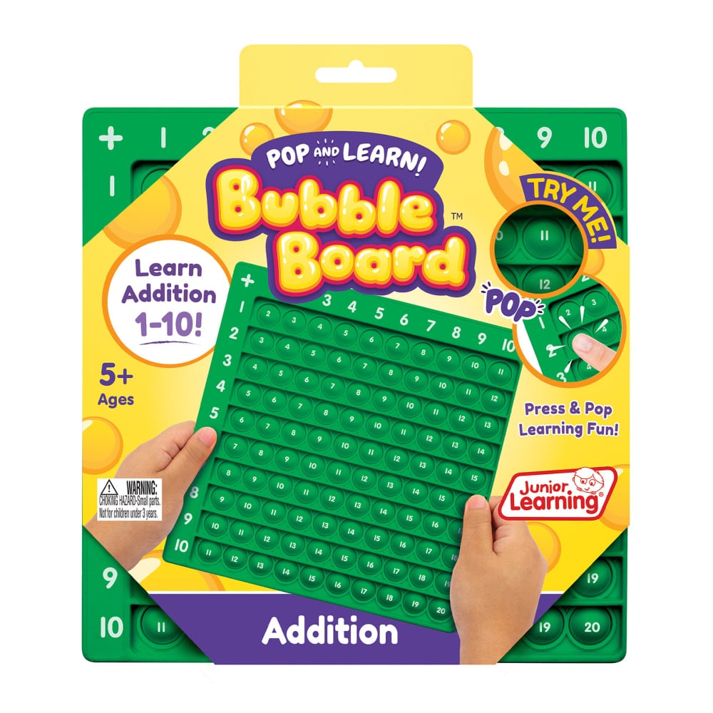 Junior Learning Addition Pop and Learn Bubble Board MPN:JRL678