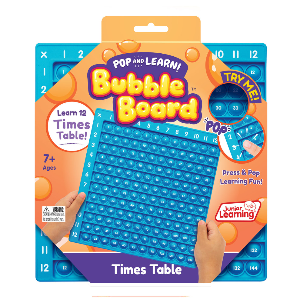 Junior Learning Times Table Pop and Learn Bubble Board MPN:JRL680