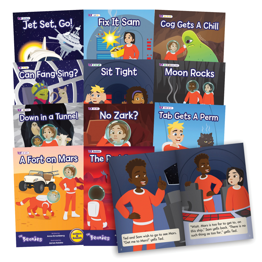 Beanstalk Books The Beanies Hi-Lo Diversity Decodables Phase 3 Books MPN:JRLBB154