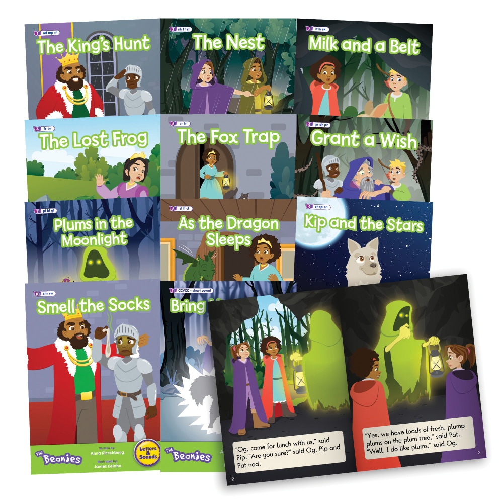 Beanstalk Books The Beanies Hi-Lo Diversity Decodables Phase 4 Books MPN:JRLBB155