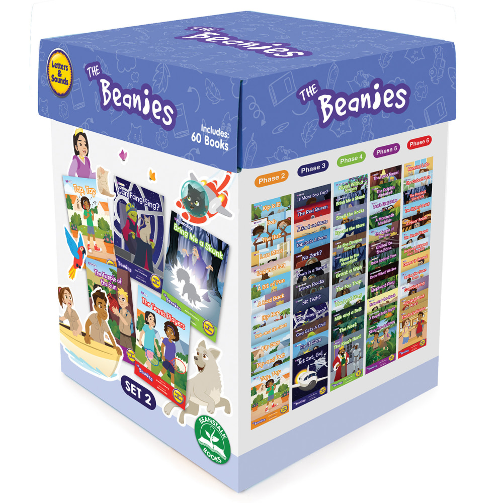 Beanstalk Books The Beanies Hi-Lo Diversity Decodable Boxed Set 2 MPN:JRLBB158