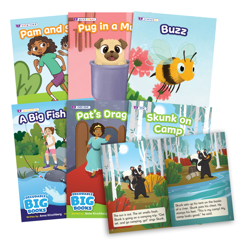 Beanstalk Books Decodable Fiction Big Books MPN:JRLBB159