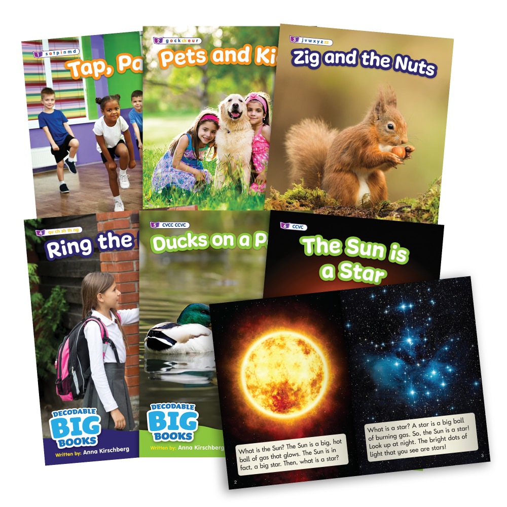 Beanstalk Books Decodable Non-Fiction Big Books MPN:JRLBB160