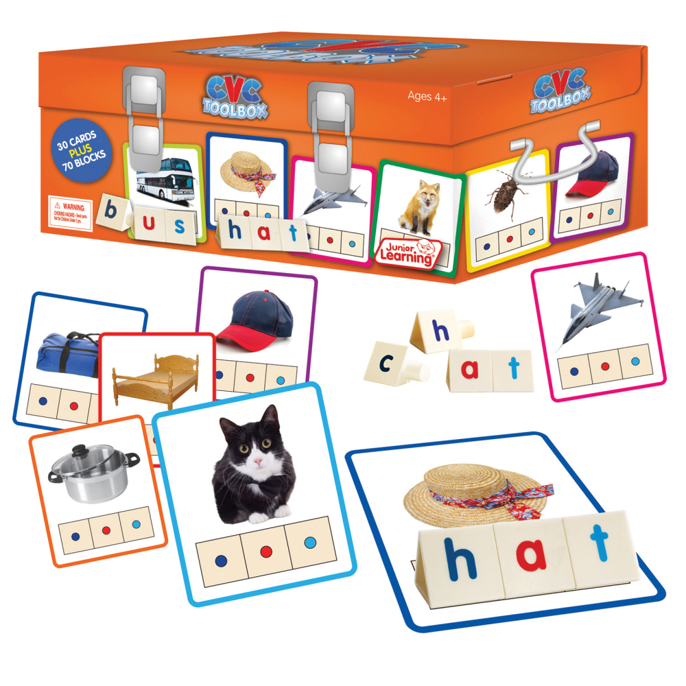 Junior Learning CVC Toolbox, Grades 1-3 MPN:JRL167
