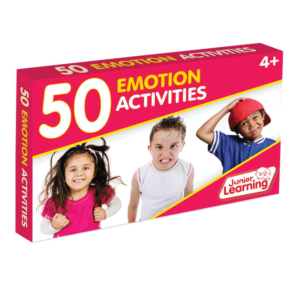 Junior Learning Emotion Activity Cards, Pack Of 50 Cards, Grades K-5 MPN:JRL357