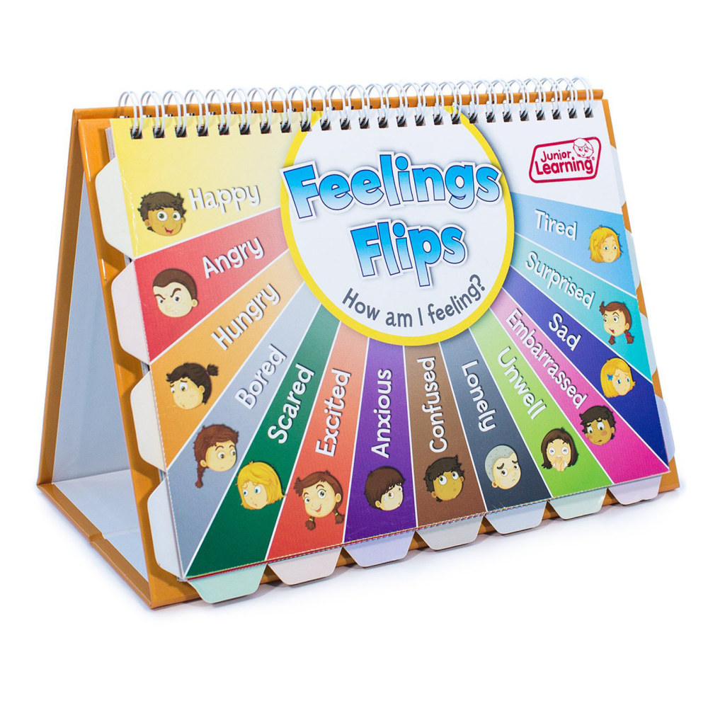 Junior Learning Feelings Flips, Multicolor MPN:JRL619