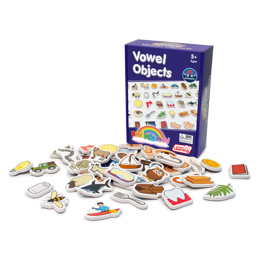 Junior Learning Vowel Objects, Multicolor MPN:JRL650