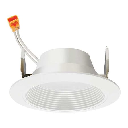 LEDRetrofitKit, 4in, 600lm, 3000K, Wht, Alum MPN:4RLD G4 06LM 30K 90CRI 120 FRPC WWH M6