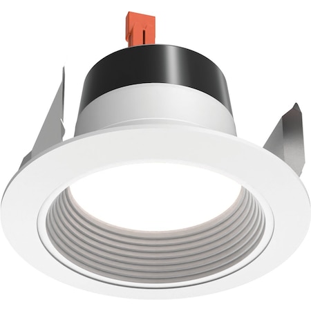 LED 27K 900 LM Retrofit Downlight Baffle MPN:4RLD G4 09LM 27K 90CRI 120 FRPC WWH M6