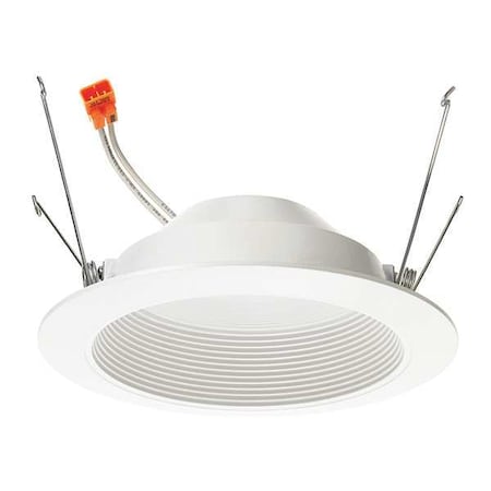 LED Retrofit Kit, 5 in, 700lm, 3000K, Wht, Alum MPN:5RLD G4 07LM 30K 90CRI 120 FRPC WWH M6