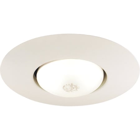 White Open Downlight Trim 6in. MPN:250 WH