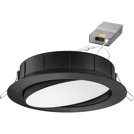 Round LED Recessed Downlight 6in., 27K/3 MPN:WF6 SWW5 90CRI MB M6