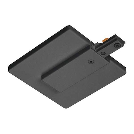 End Feed Connector and J-Box Cover, Black MPN:R21 BL