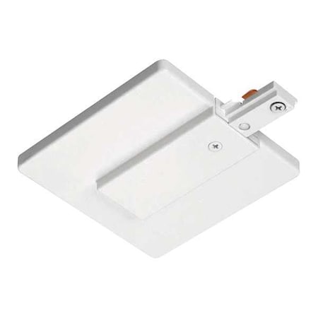 End Feed Connector and J-Box Cover, White MPN:R21 WH