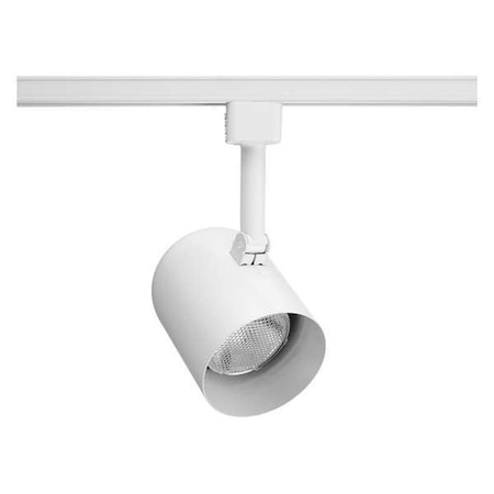 Track Lighting Head, Cylinder, Wht, 3 1/2in MPN:R500 WH