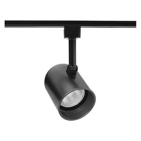 Track Light Head, Cylinder, Blk/Blk, 3.5in MPN:R501 BLB BL