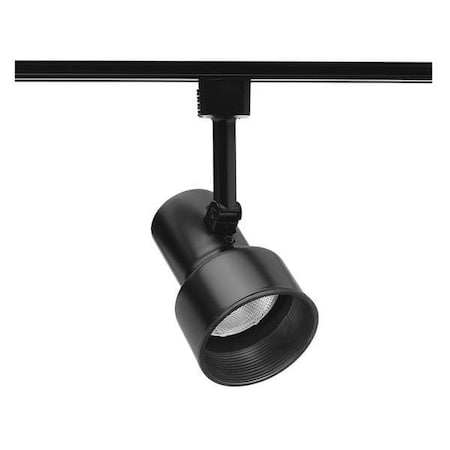 Track Lighting Head, Step, Blk/Blk, 3 1/2in MPN:R511 BLB BL