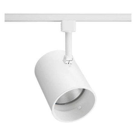 Track Light Head, Cylinder, Wht/Wht, 4.5in MPN:R522 WHB WH