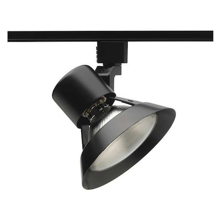 Track Lighting Head, Flare, Blk, 5 1/4in MPN:R532 BL