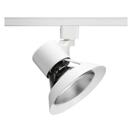 Track Lighting Head, Flare, Wht, 5 1/4in MPN:R532 WH