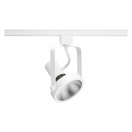 Track Lighting Head, Gimbaled, Wht, 3 7/8in MPN:R533 WH