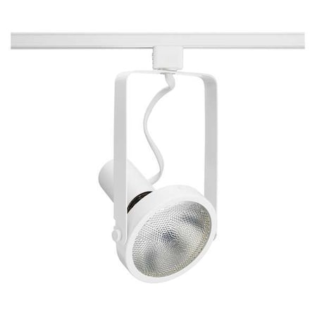 Track Lighting Head, Gimbaled, Wht, 5 1/8in MPN:R534 WH
