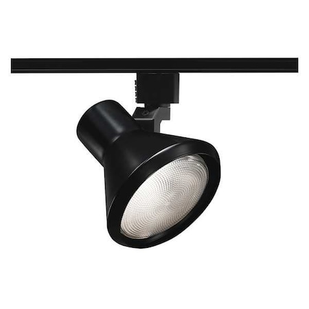 Track Lighting Head, Flare, Blk, 6in MPN:R550 BL