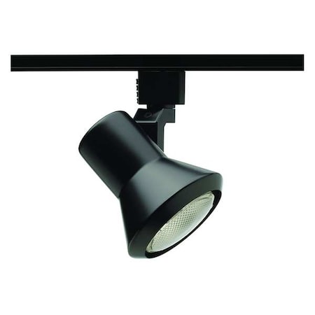 Track Lighting Head, Flare, Blk, 3 1/2in MPN:R551 BL