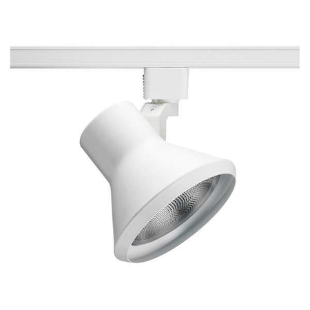 Track Lighting Head, Flare, Wht, 4 7/8in MPN:R552 WH