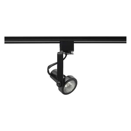 Track Lighting Head, Gimbaled, Blk, 2 1/8in MPN:R711 BL