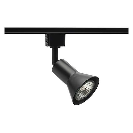 Track Lighting Head, Flare, Blk, 2 13/16in MPN:R715 BL
