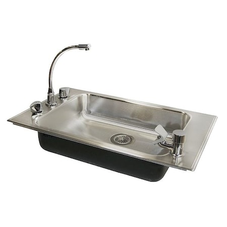 Drop-In Classroom Sink Package, 4 Hole, 22