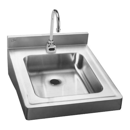 Sink, SS, 23-1/2inL x 20inW x 4inH, 18 ga MPN:HCL23520S-J