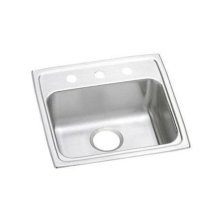 Bowl Drop-In Sink, 19.5