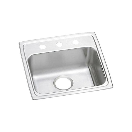 Bowl Drop-In Sink, 19.5