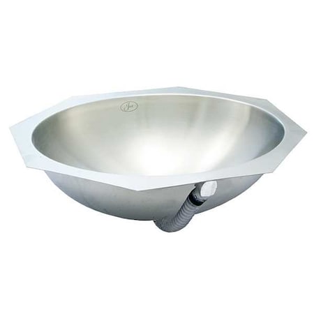Sink, SS, 15-1/4inL x 21-1/2inW x 6inH MPN:UOIFADA1521A55-J