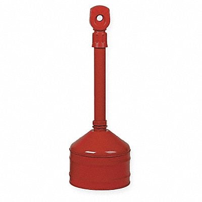 Cigarette Receptacle 2-1/2 gal Red MPN:26810R